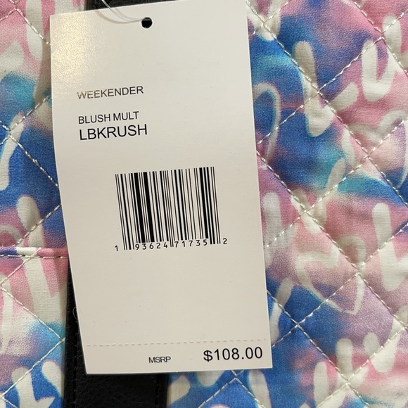 Betsey Johnson Weekender Overnight Large Bag New - Picture 7 of 10